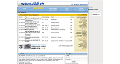 Desktop Screenshot of nebenjob.ch